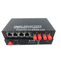 Versorgung Gagibit Ethernet Switch 10/100 / 1000M Fiber Media Konverter mit FC SC Fiber Adapter